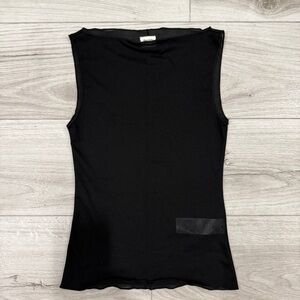 fLATTeRiNG A&F Black Sleeveless SHEEr Top, trend is hot, ready 4 summer nights